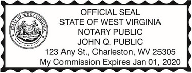 West Virginia Notary Seals